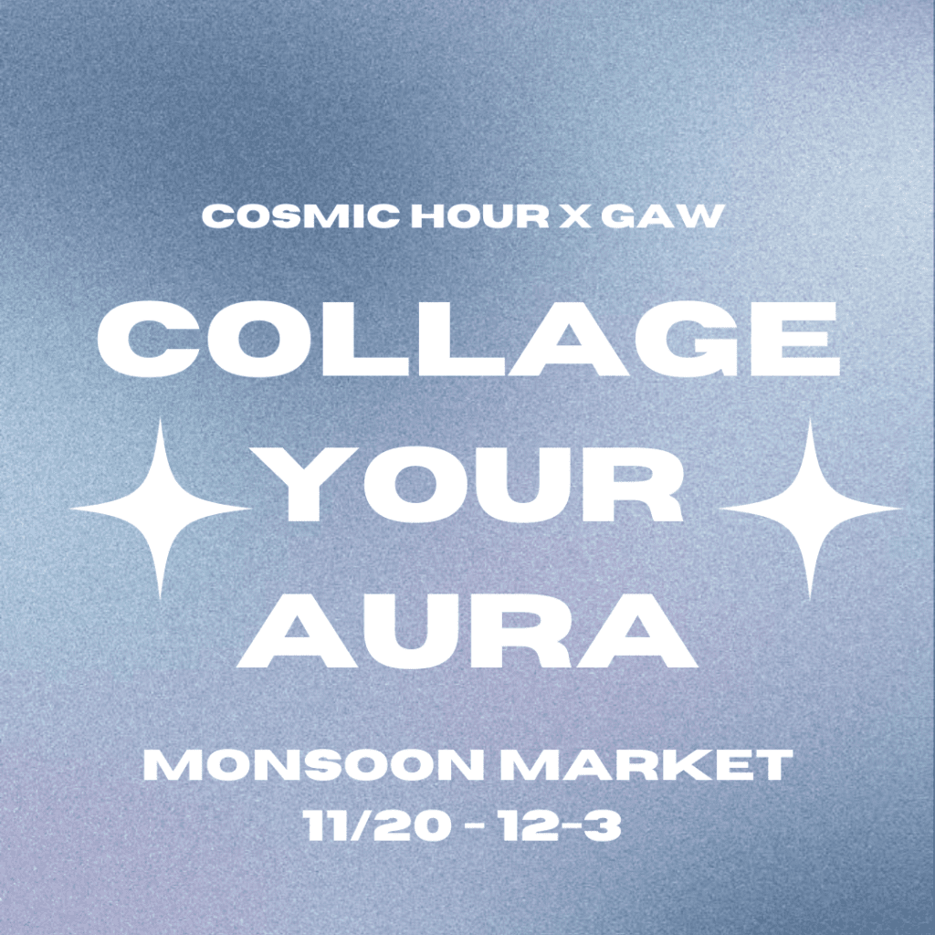 Collage your aura photo at Monsoon Market